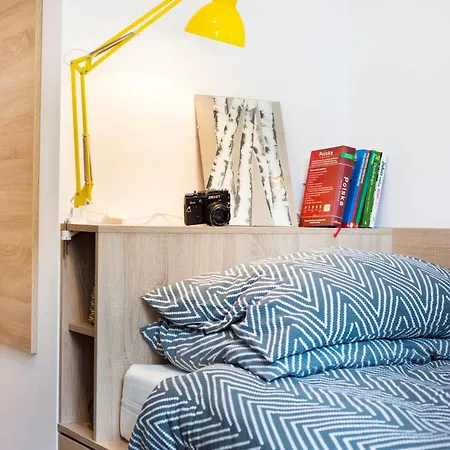 Modern In With Desk For Remote Work And Access To The Gym By Renters Wrocław
